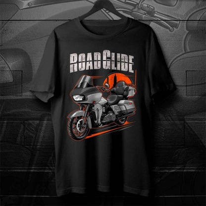 Harley Road Glide Limited FLTRK 2020 T-Shirt - Motorcycle Tee Shirt for Bikers