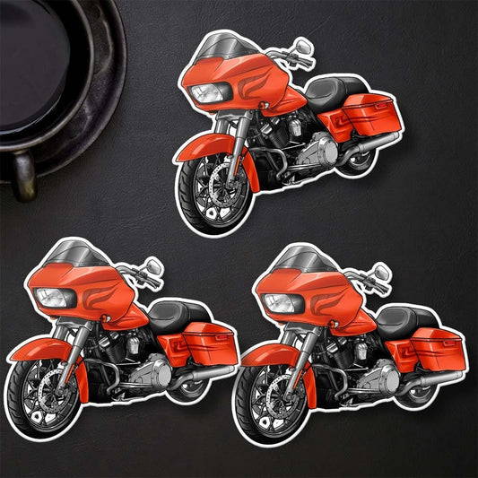 Harley Road Glide Special FLTRXS 2016 - 2017 Stickers - Set of 3 Biker Motorcycle Decals