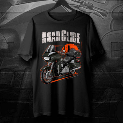 Harley Road Glide Ultra FLTRU 2018 - 2019 T-Shirt - Biker Motorcycle Tee Shirt