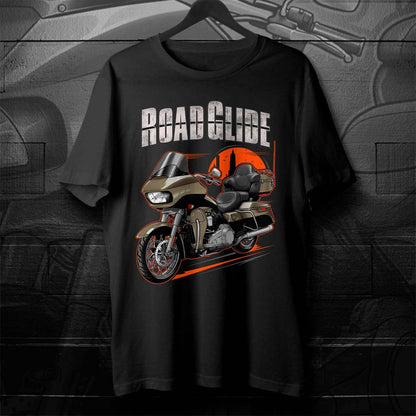 Harley Road Glide Ultra FLTRU 2018 - 2019 T-Shirt - Biker Motorcycle Tee Shirt