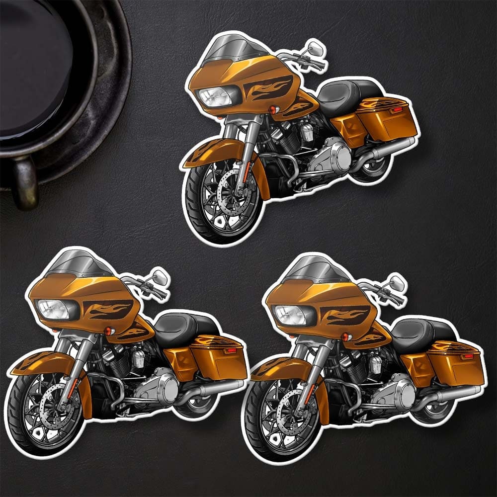 Harley Road Glide Special FLTRXS 2016 - 2017 Stickers - Set of 3 Biker Motorcycle Decals