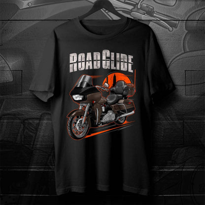 Harley Road Glide Limited FLTRK 2020 T-Shirt - Motorcycle Tee Shirt for Bikers