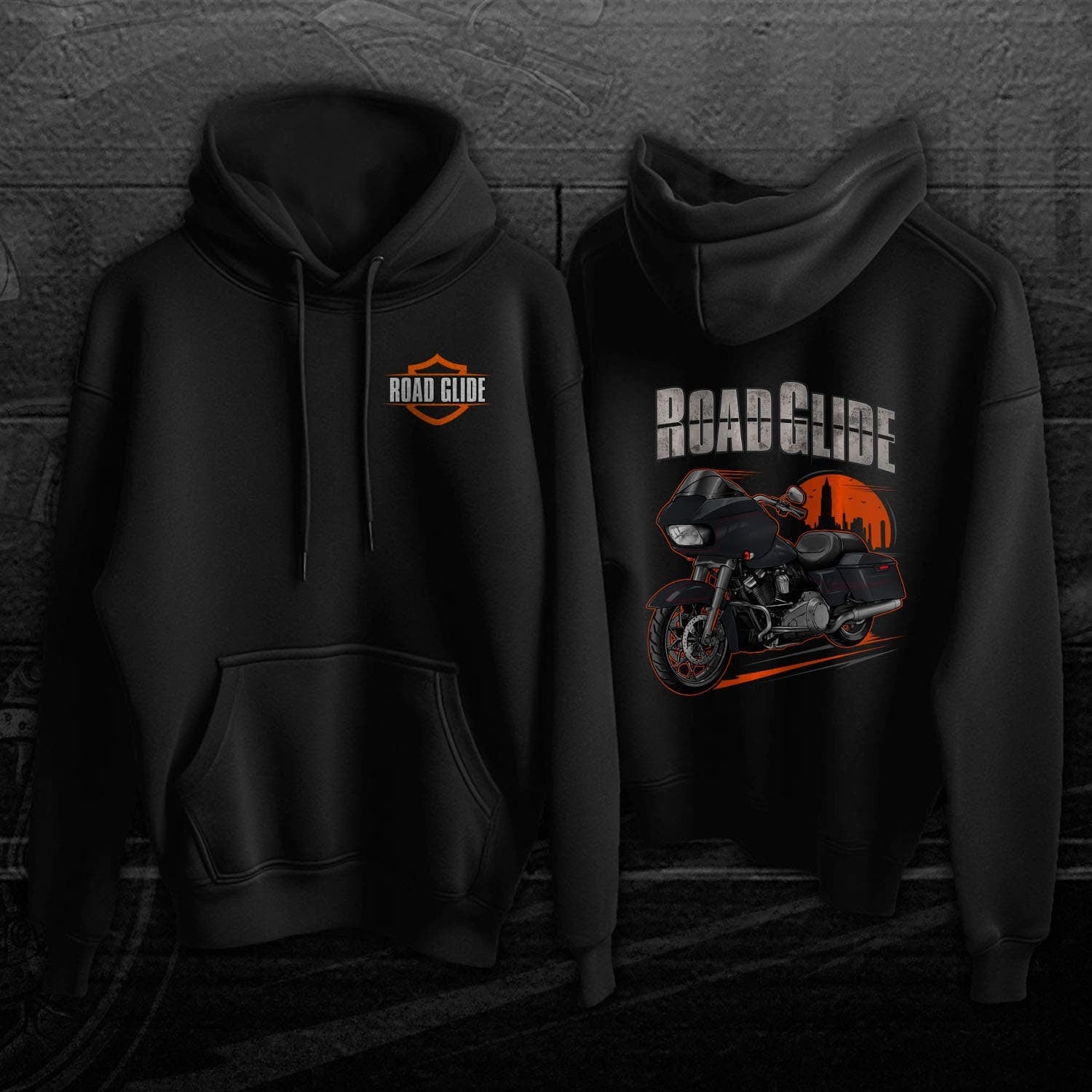 Harley Road Glide Special FLTRXS Hoodie 2015 - Biker Motorcycle Sweatshirt