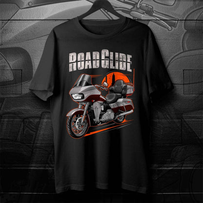 Harley Road Glide Ultra FLTRU 2018 - 2019 T-Shirt - Biker Motorcycle Tee Shirt