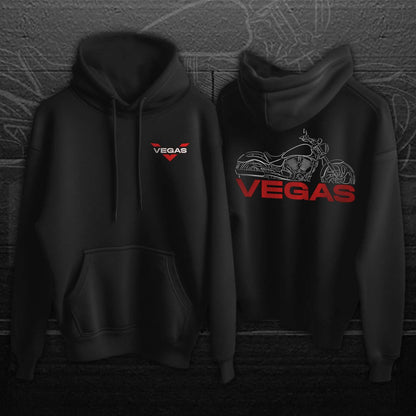 Victory Vegas Hoodie - Motorcycle Sweatshirt for Bikers
