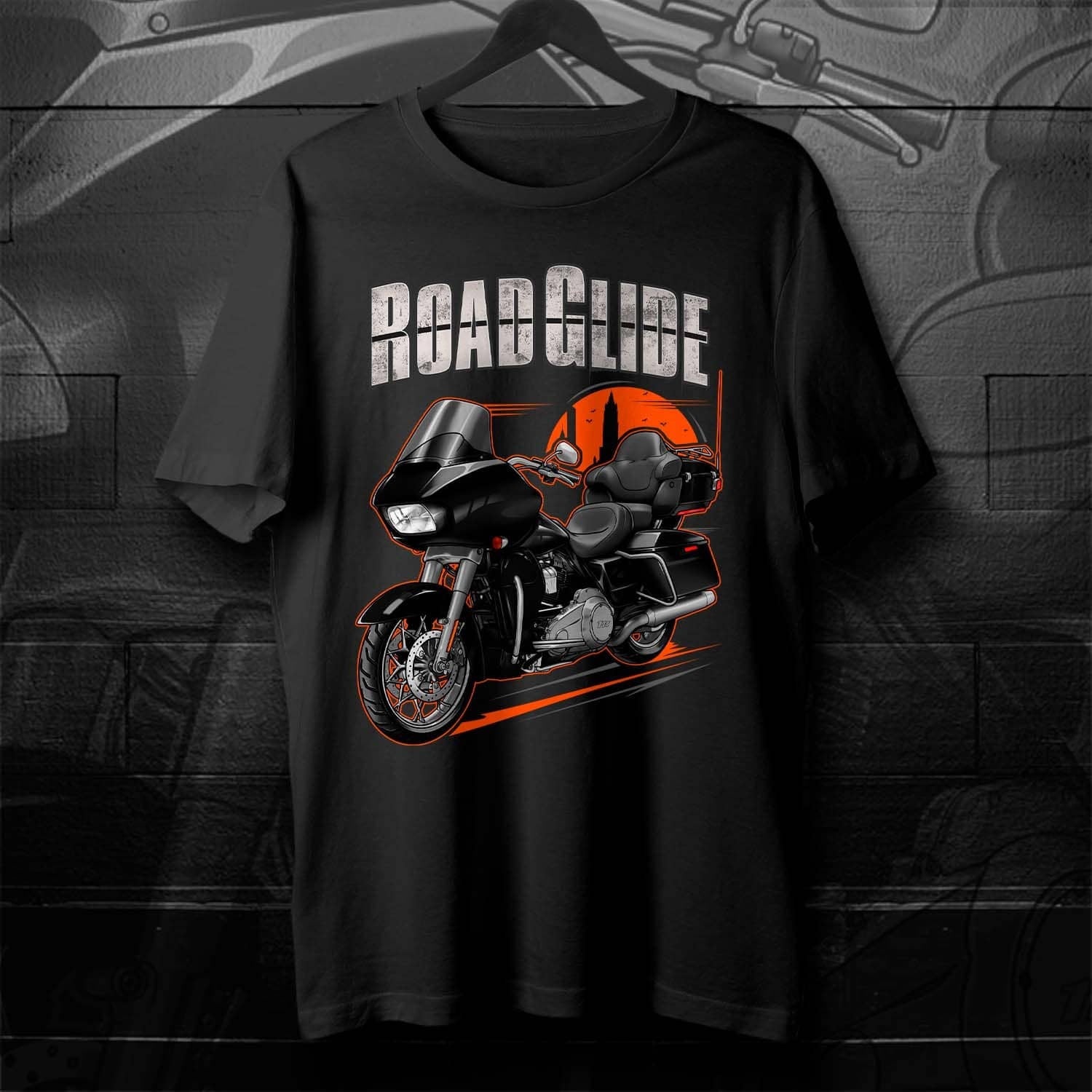Harley Road Glide Limited FLTRK 2020 - 2023 T-Shirt - Motorcycle Tee Shirt for Bikers