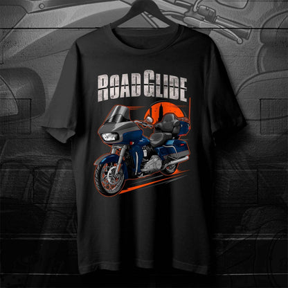 Harley Road Glide Limited FLTRK 2020 - 2023 T-Shirt - Motorcycle Tee Shirt for Bikers