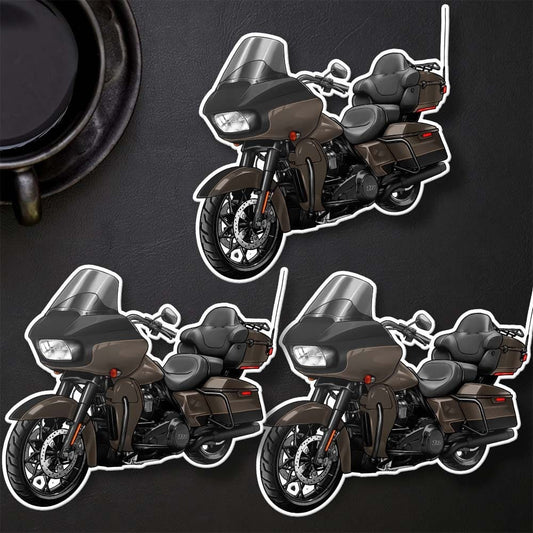 Harley Road Glide Limited FLTRK 2021 - 2022 Stickers - Set of 3 Biker Motorcycle Decals