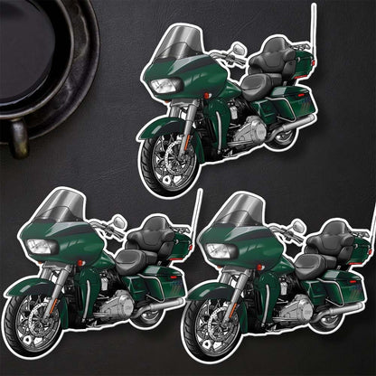 Harley Road Glide Limited FLTRK 2021 - 2022 Stickers - Set of 3 Biker Motorcycle Decals