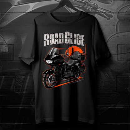 Harley Road Glide Limited FLTRK 2020 - 2023 T-Shirt - Motorcycle Tee Shirt for Bikers