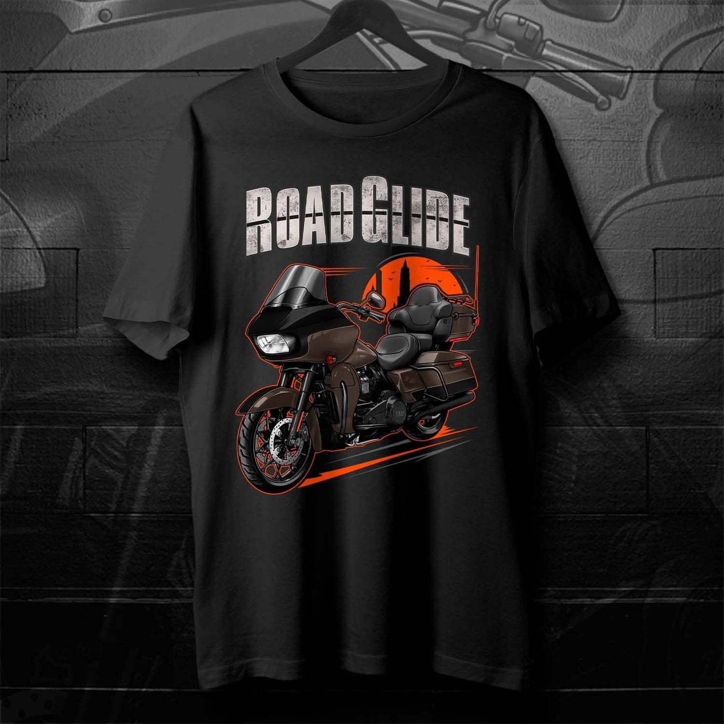 Harley Road Glide Limited FLTRK 2021 - 2022 T-Shirt - Biker Motorcycle Tee Shirt