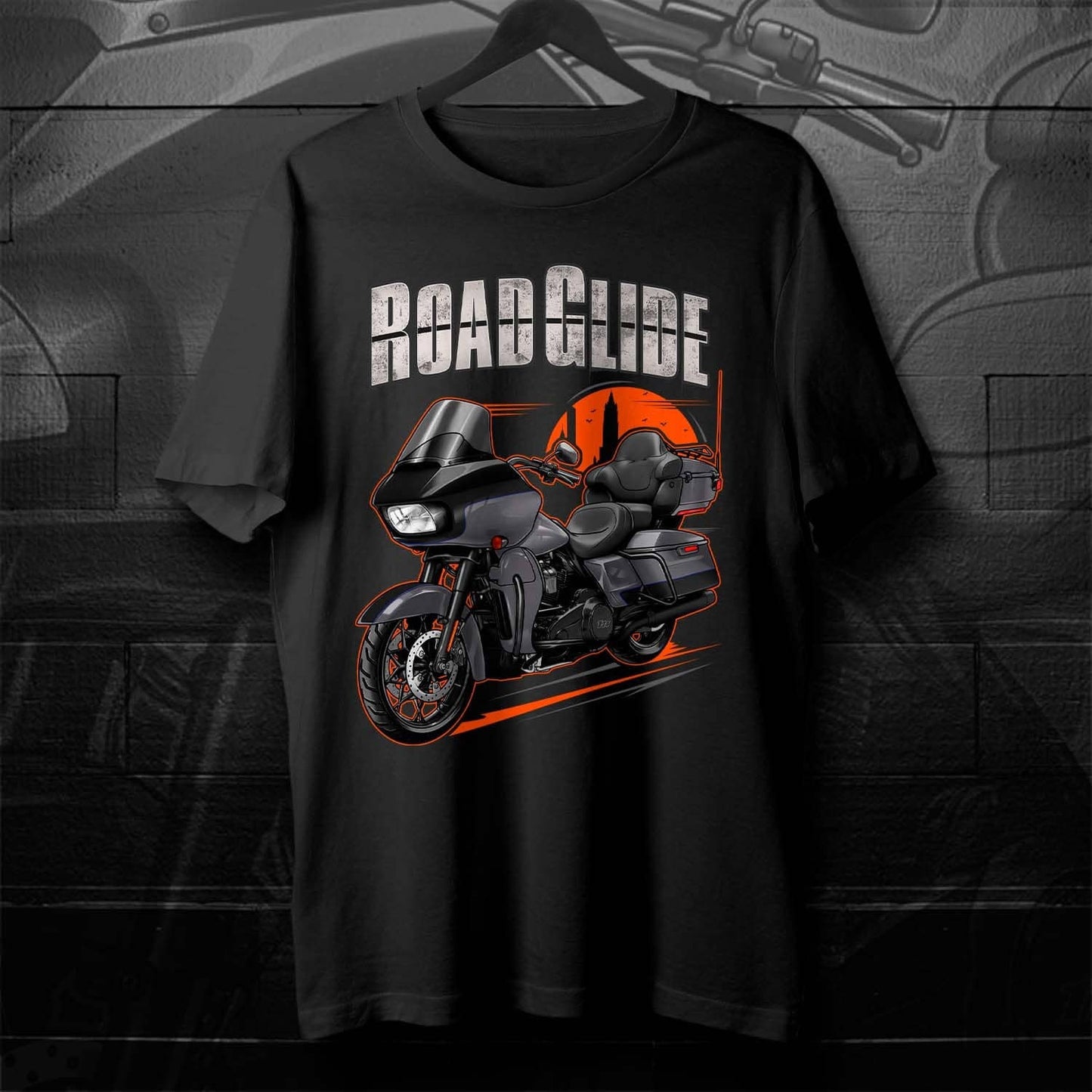 Harley Road Glide Limited FLTRK 2021 - 2022 T-Shirt - Biker Motorcycle Tee Shirt