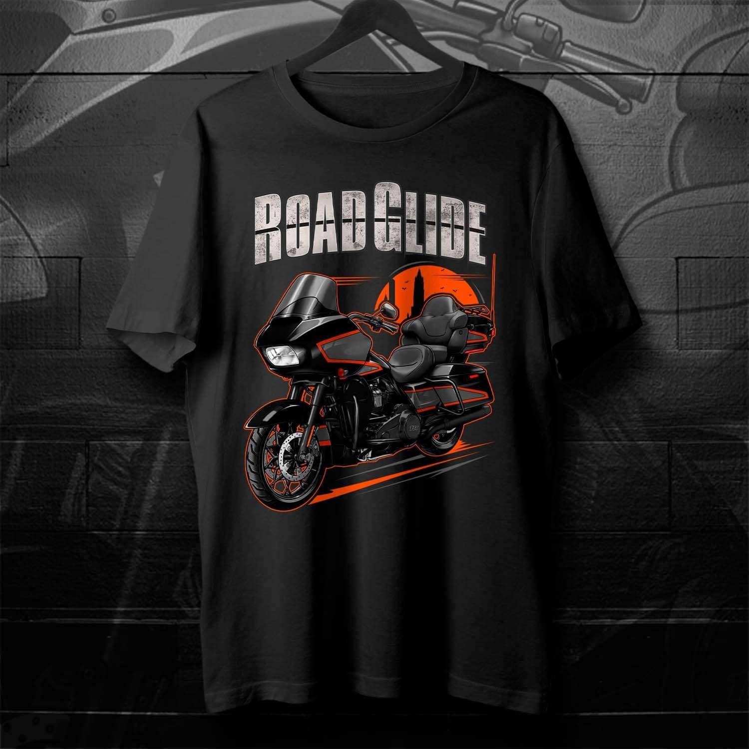 Harley Road Glide Limited FLTRK 2021 - 2022 T-Shirt - Biker Motorcycle Tee Shirt