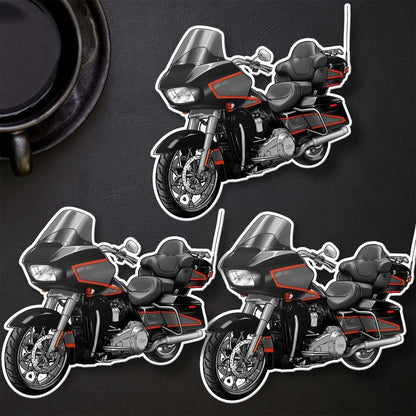 Harley Road Glide Limited FLTRK 2021 - 2022 Stickers - Set of 3 Biker Motorcycle Decals