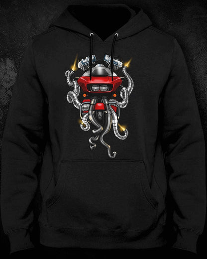 Harley Road Glide Hoodie - Motorcycle Sweatshirt for Bikers
