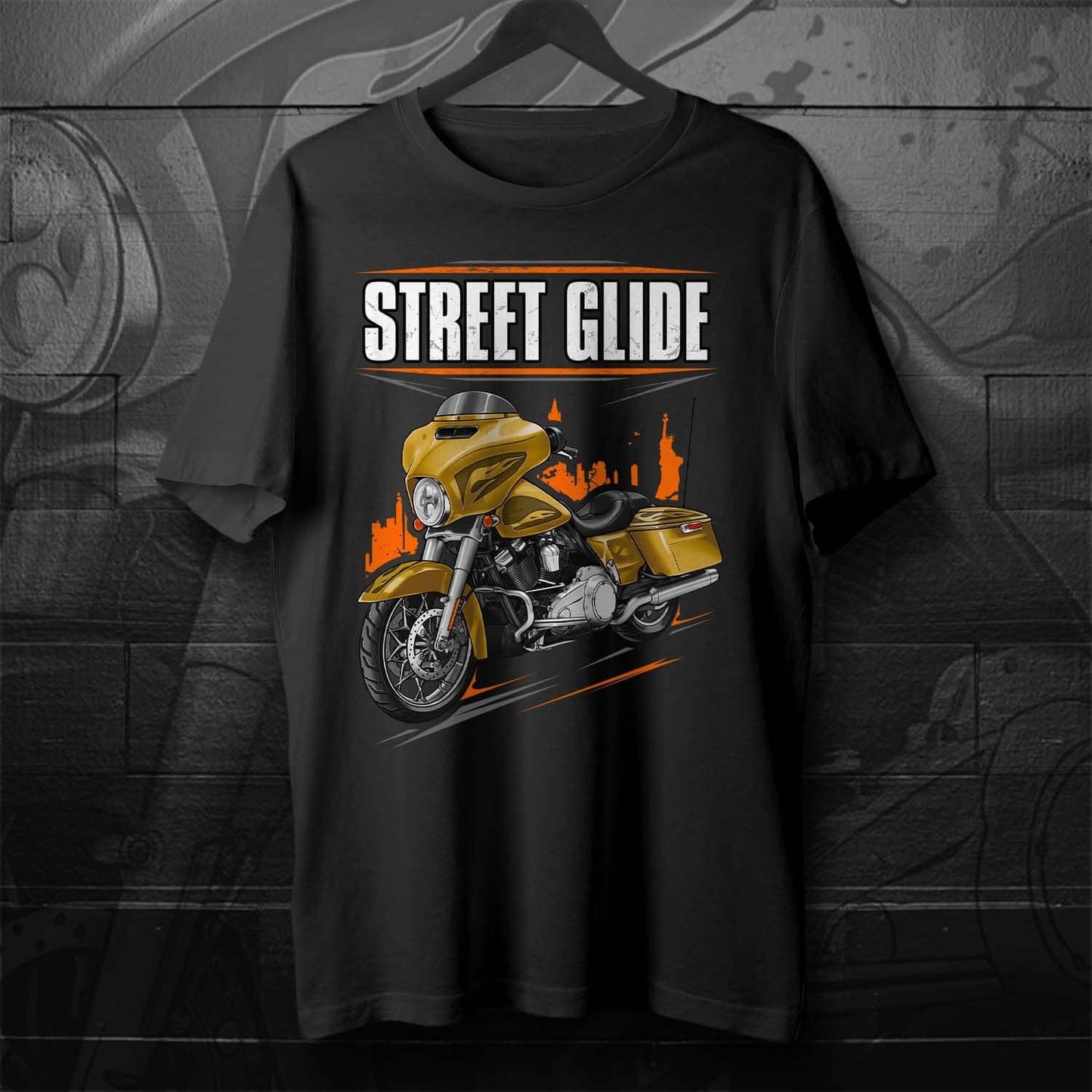Harley Street Glide FLHX & FLHXI T-Shirt - Biker Motorcycle Tee Shirt