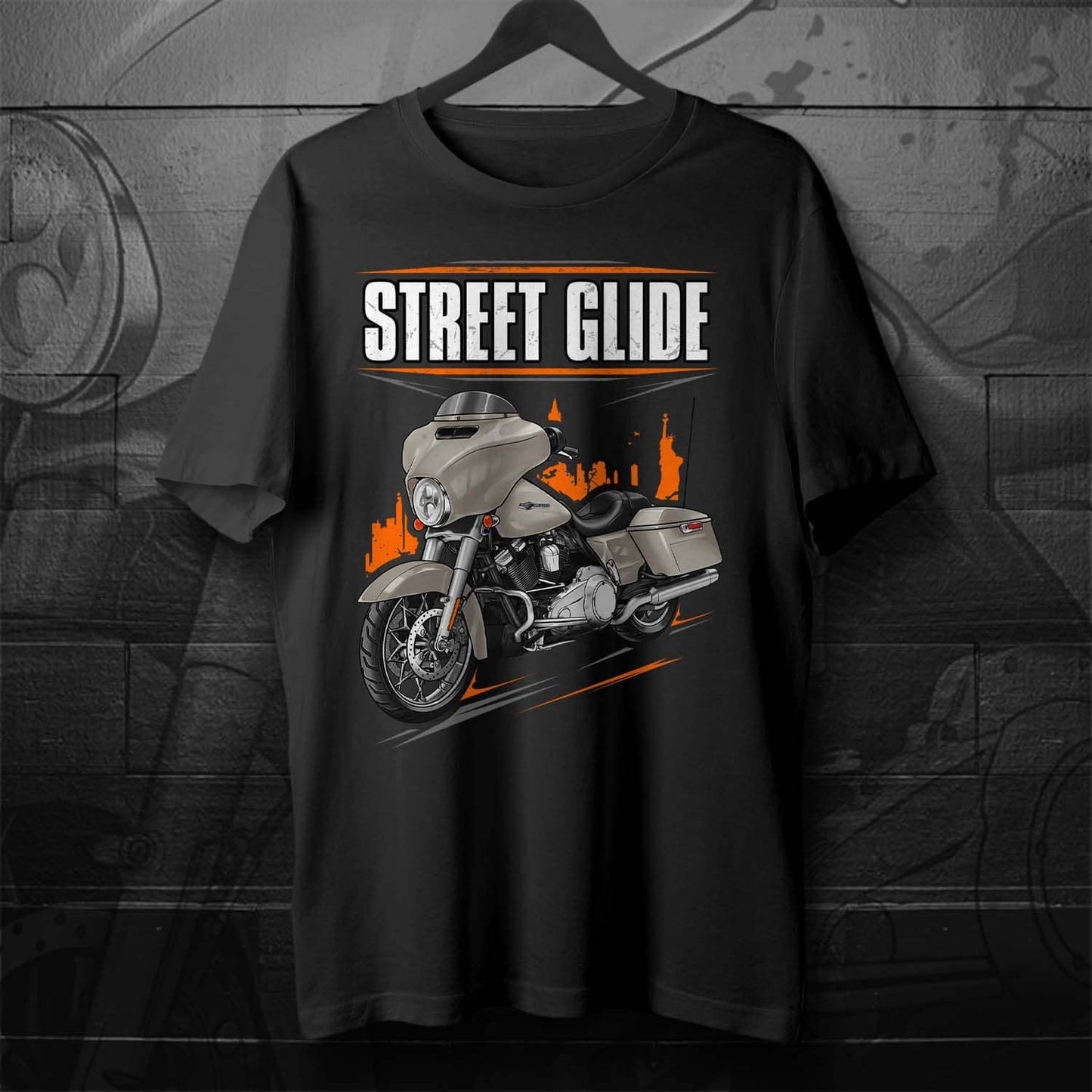 Harley Street Glide FLHX & FLHXI T-Shirt - Biker Motorcycle Tee Shirt