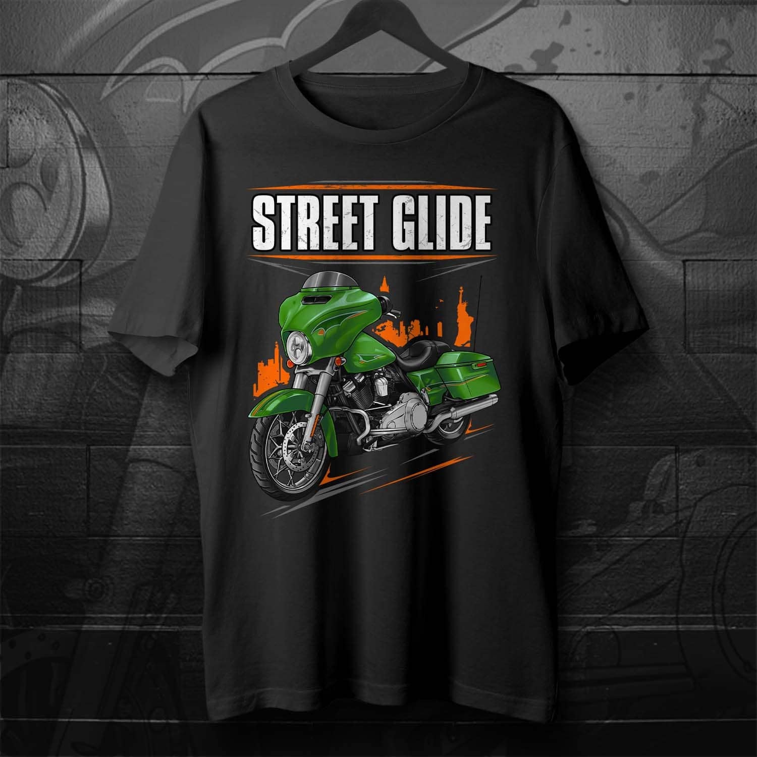 Harley Street Glide FLHX & FLHXI T-Shirt - Biker Motorcycle Tee Shirt