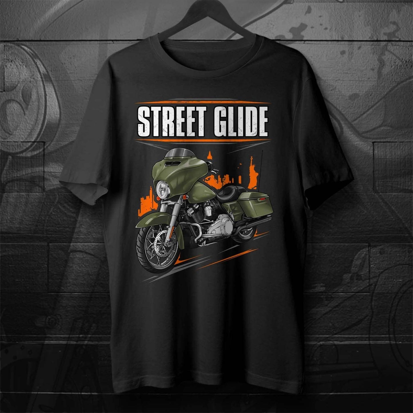 Harley Street Glide FLHX & FLHXI T-Shirt - Biker Motorcycle Tee Shirt