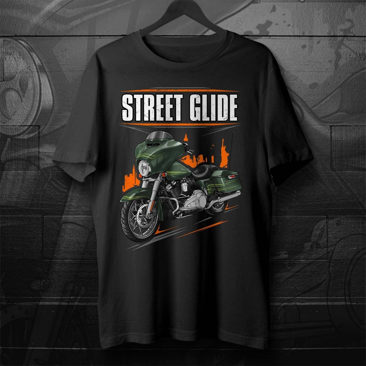 Harley Street Glide FLHX & FLHXI T-Shirt - Biker Motorcycle Tee Shirt
