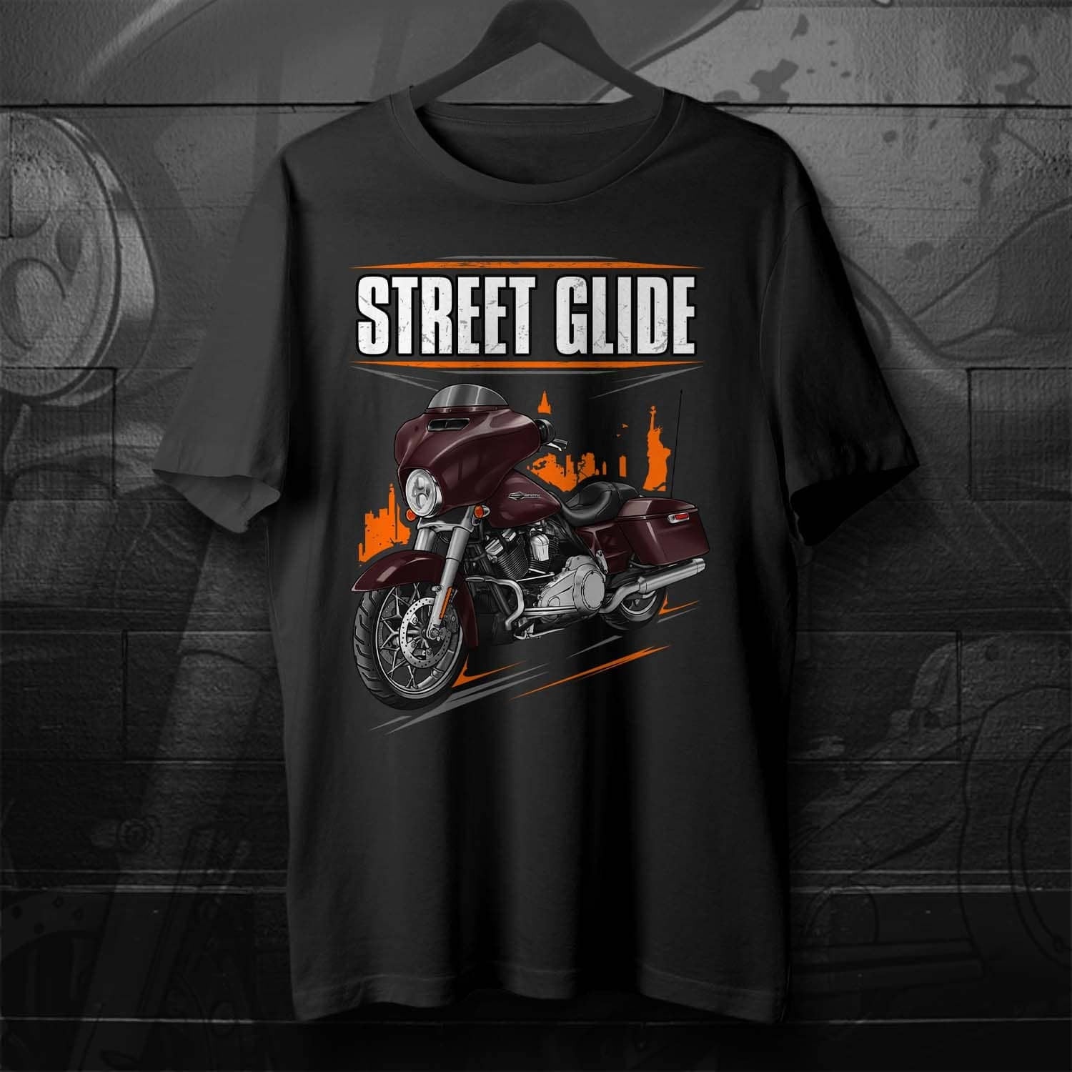 Harley Street Glide FLHX & FLHXI T-Shirt - Biker Motorcycle Tee Shirt
