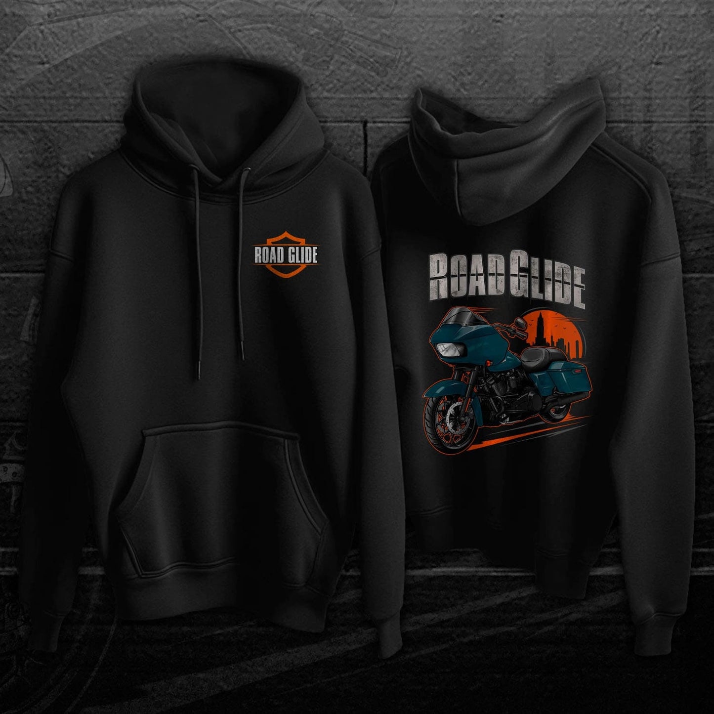 Harley Road Glide Special FLTRXS Hoodie 2021 - Biker Motorcycle Sweatshirt