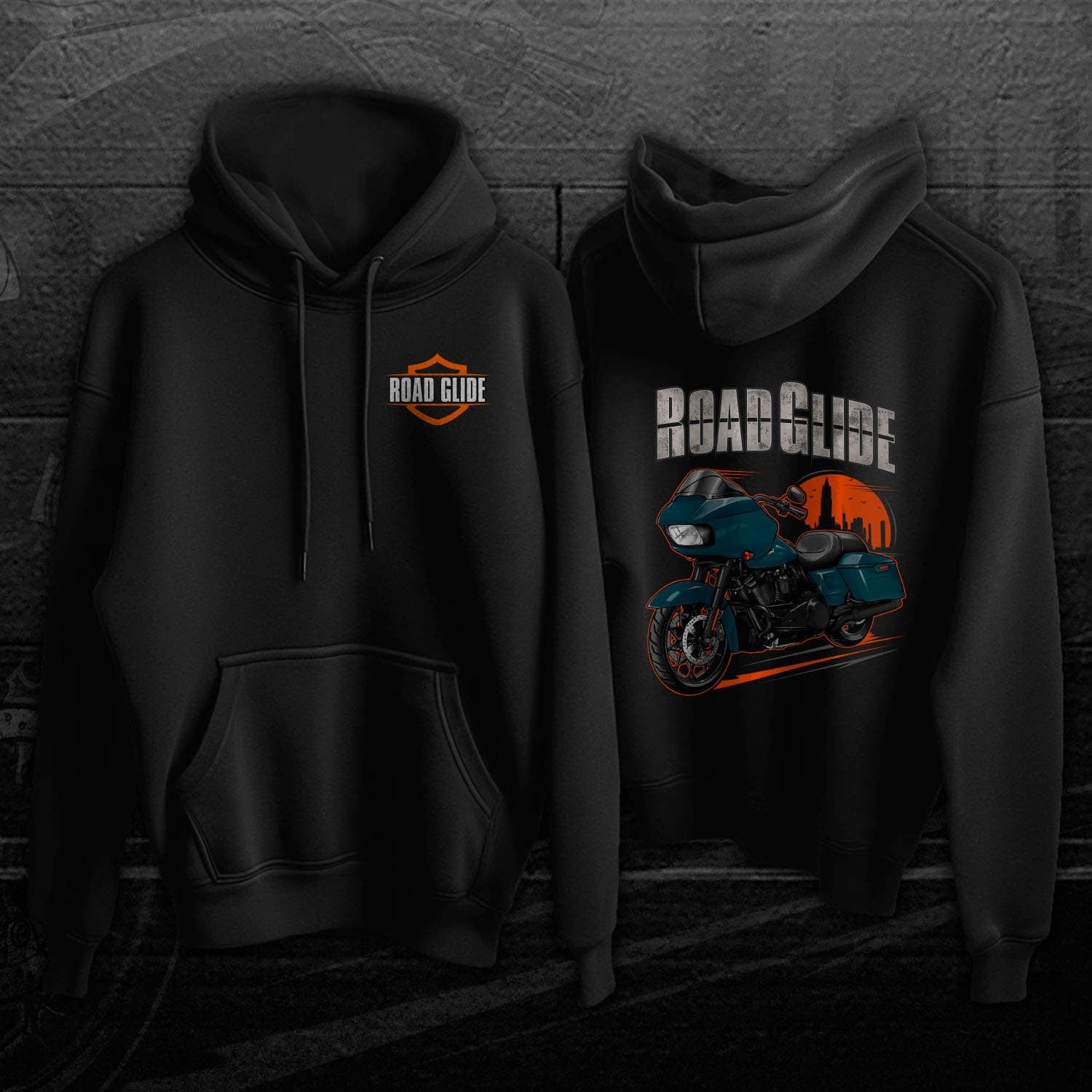 Harley Road Glide Special FLTRXS Hoodie 2021 - Biker Motorcycle Sweatshirt