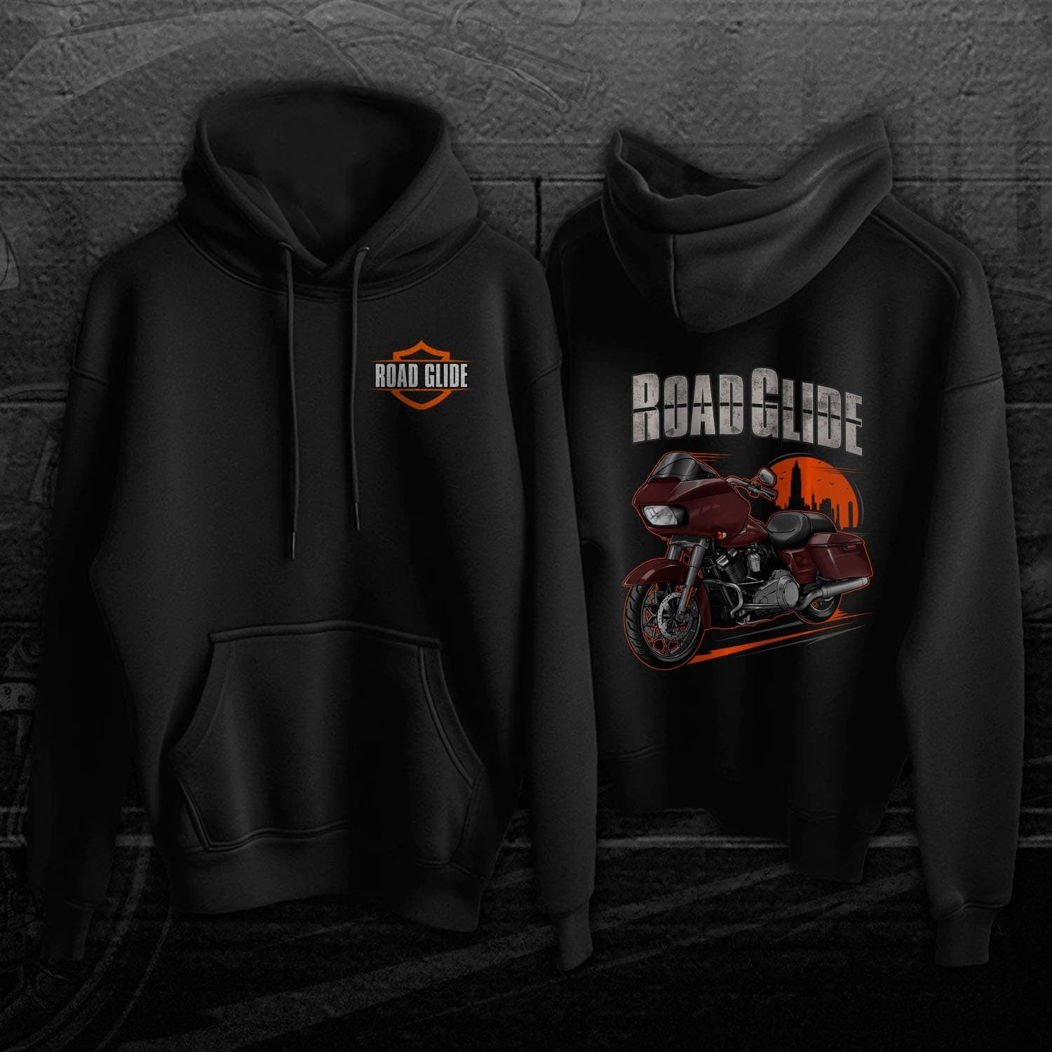 Harley Road Glide Special FLTRXS Hoodie 2021 - Biker Motorcycle Sweatshirt
