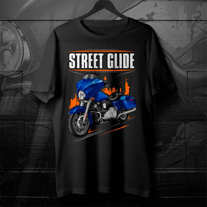 Harley Street Glide FLHX & FLHXI T-Shirt - Biker Motorcycle Tee Shirt