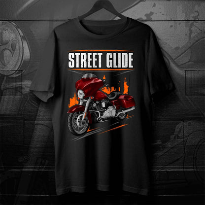 Harley Street Glide FLHX & FLHXI T-Shirt - Biker Motorcycle Tee Shirt
