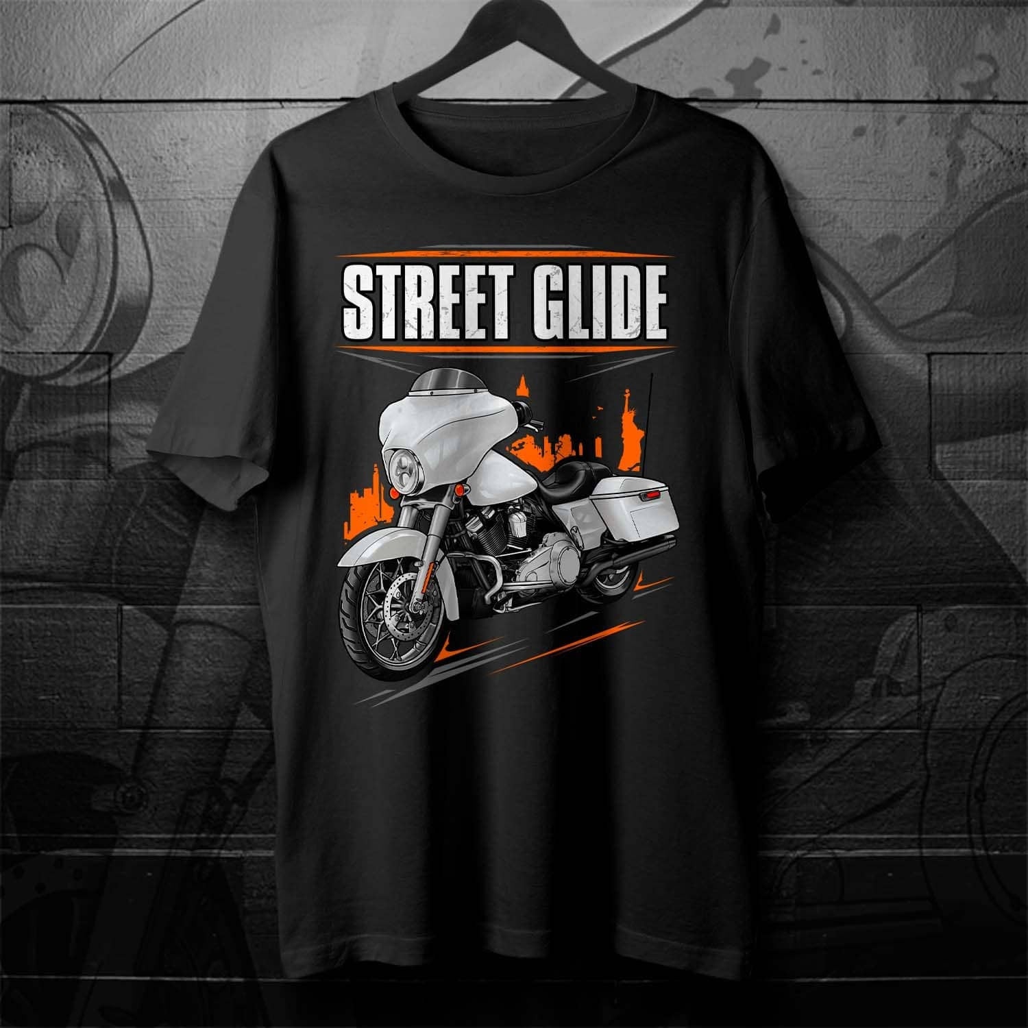 Harley Street Glide FLHX & FLHXI T-Shirt - Biker Motorcycle Tee Shirt