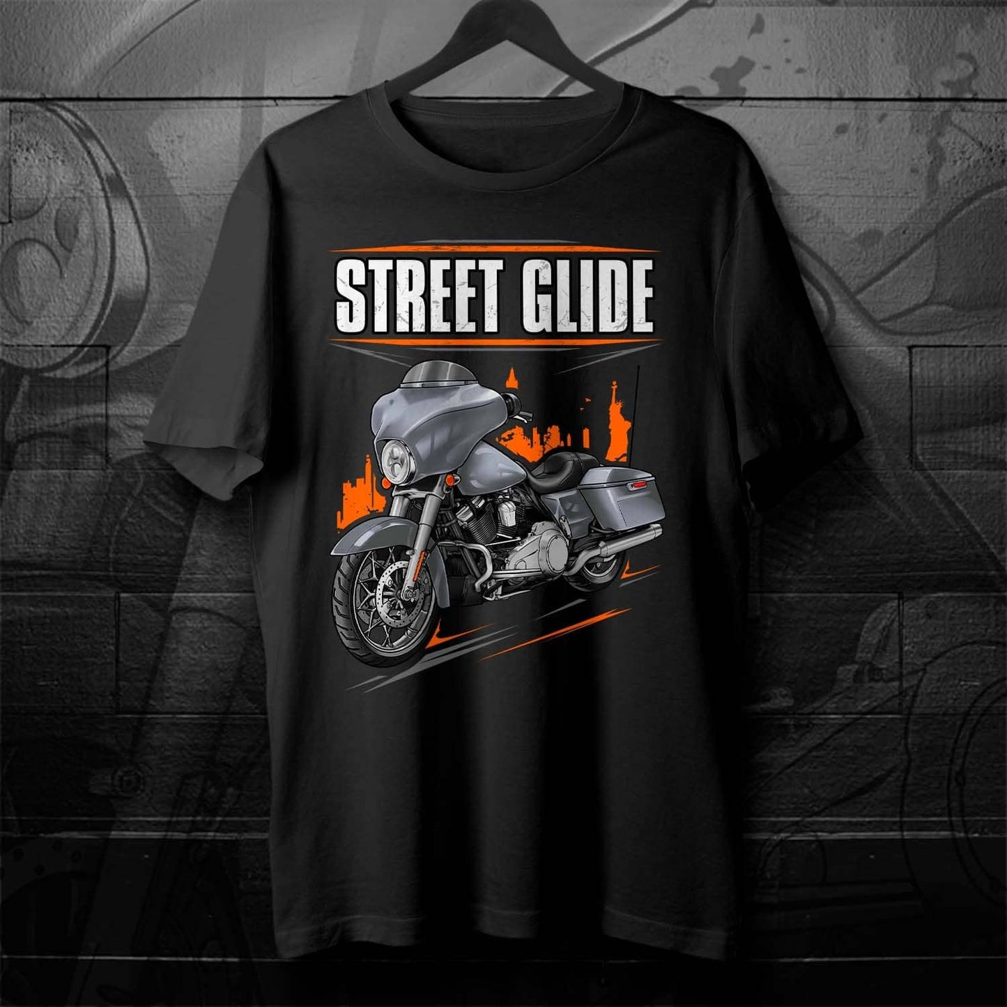 Harley Street Glide FLHX & FLHXI T-Shirt - Biker Motorcycle Tee Shirt