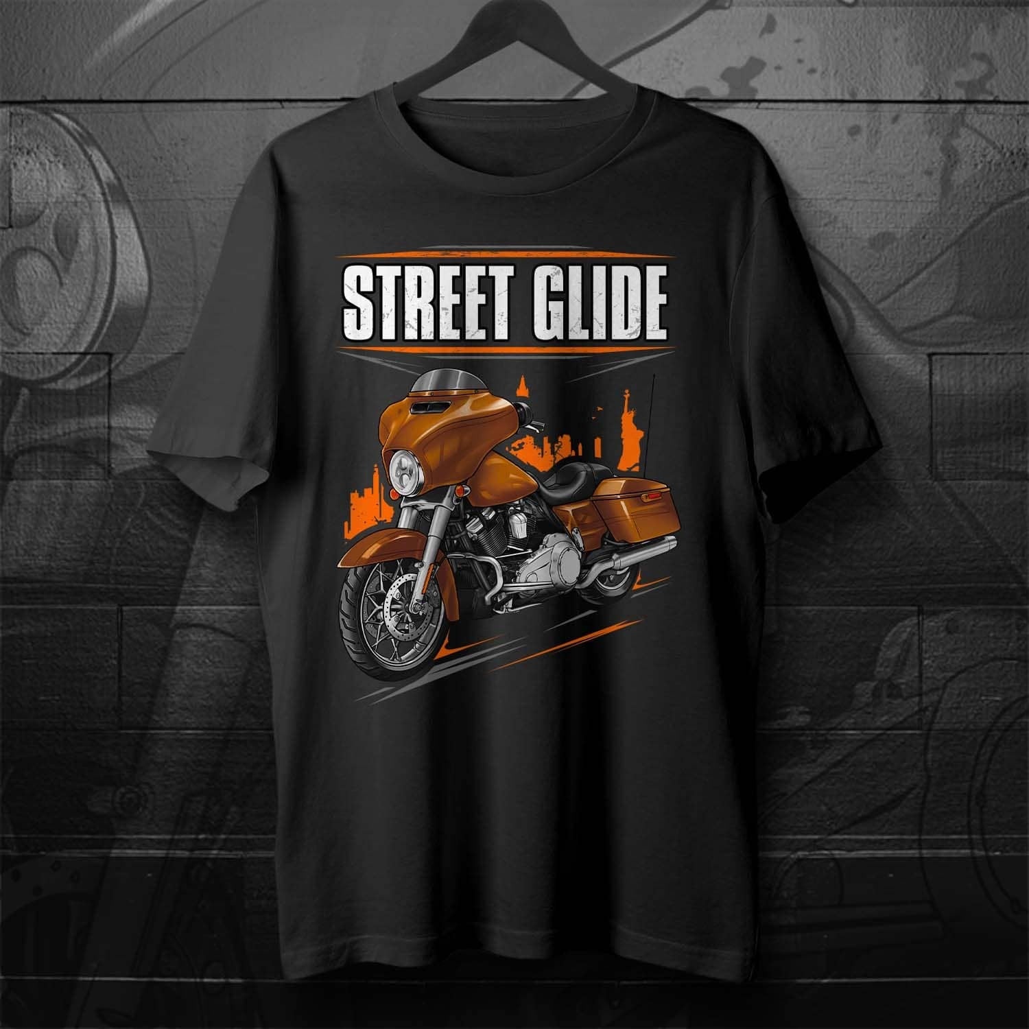 Harley Street Glide FLHX & FLHXI T-Shirt - Biker Motorcycle Tee Shirt