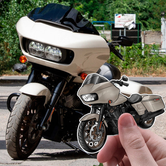 Harley Road Glide ST FLTRXST Stickers - Set of 3 Biker Motorcycle Decals