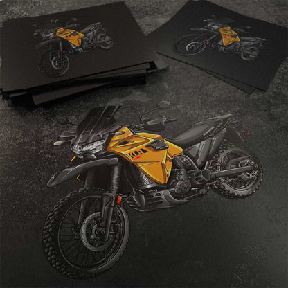Kawasaki KLR 650 Stickers - Set of 3 Motorcycle Decals for ADV Riders