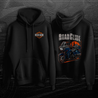 Harley Road Glide Limited FLTRK 2020-23 Hoodie - Motorcycle Sweatshirt for Bikers