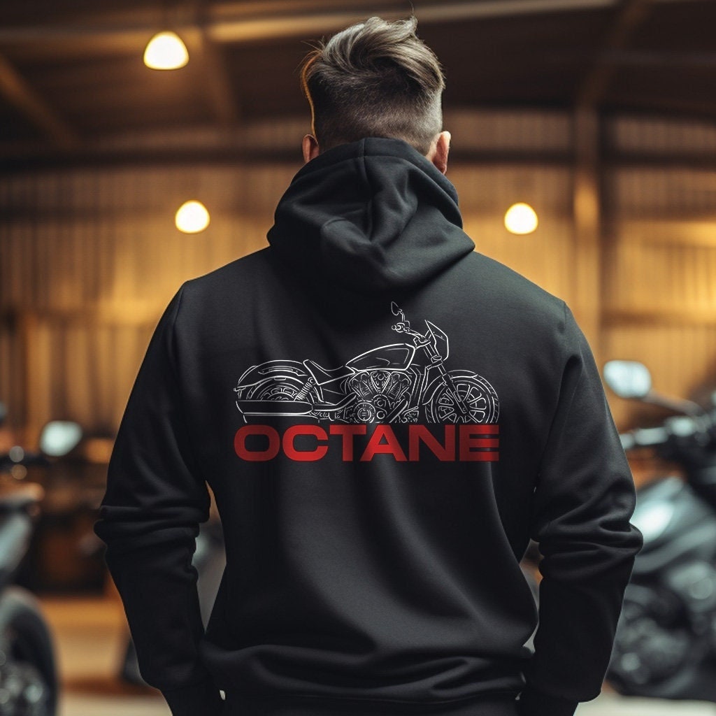 Victory Octane Hoodie - Motorcycle Sweatshirt for Bikers