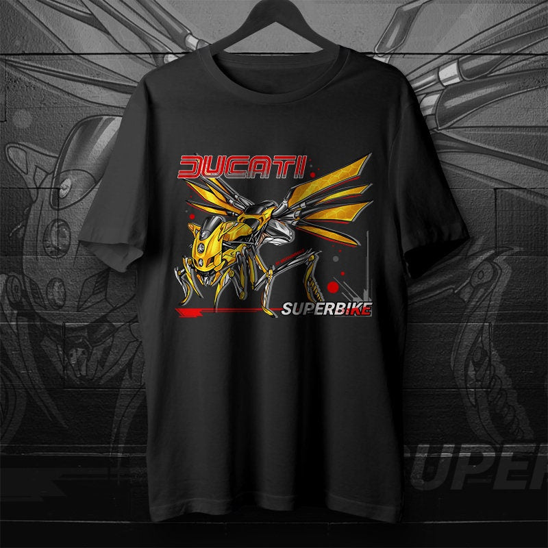 Ducati 749 & 999 Superbike T-Shirt - Motorcycle Tee Shirt for Riders