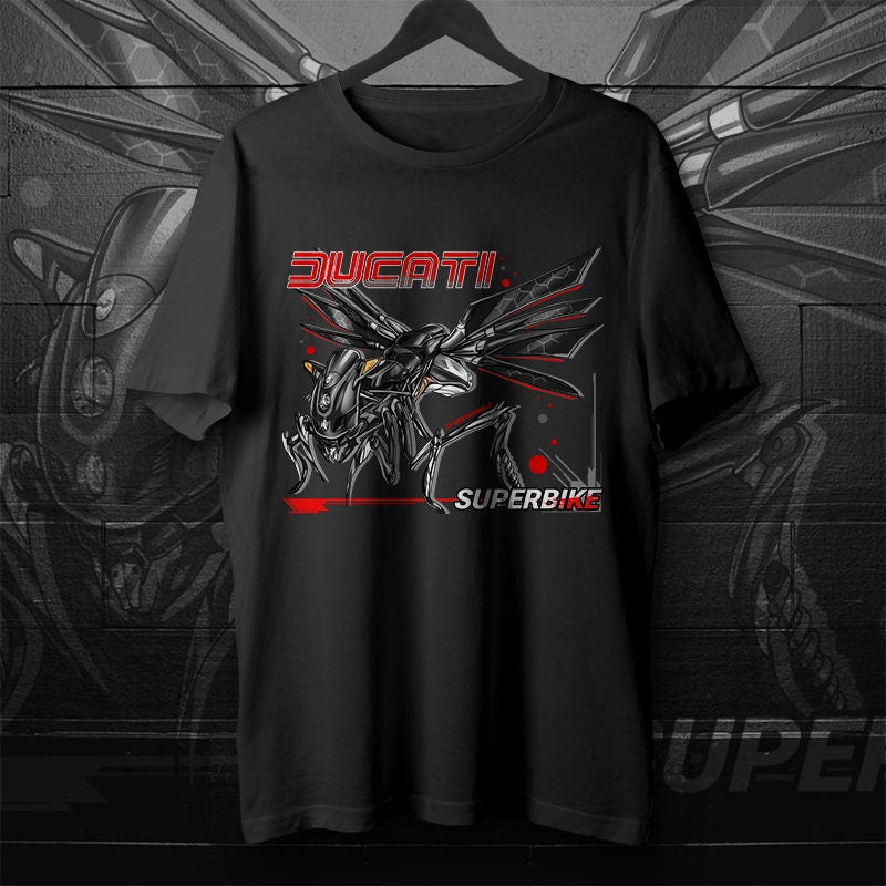 Ducati 749 & 999 Superbike T-Shirt - Motorcycle Tee Shirt for Riders