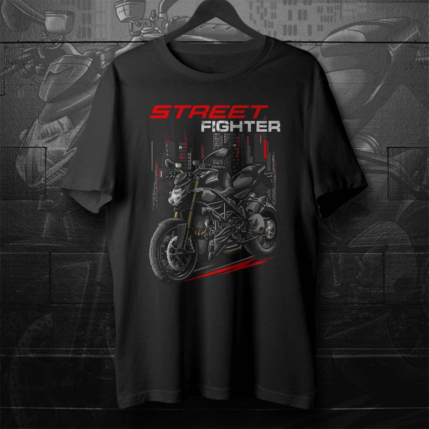 Ducati Streetfighter 848 T-Shirt - Motorcycle Tee Shirt for Riders