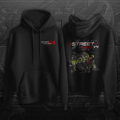 Ducati Streetfighter V4 Hoodie - Motorcycle Sweatshirt for Riders