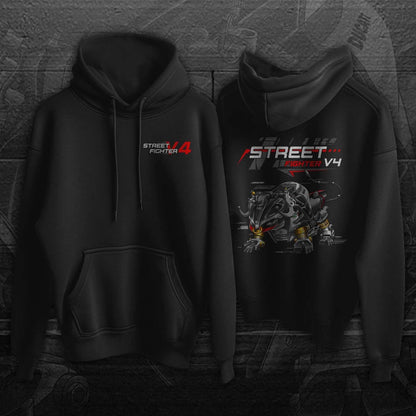 Ducati Streetfighter V4 Hoodie - Motorcycle Sweatshirt for Riders