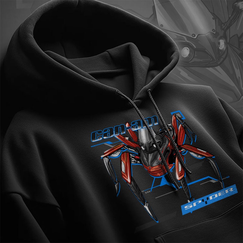 Can-Am Spyder RS 2014-16 Hoodie - Motorcycle Sweatshirt for Riders