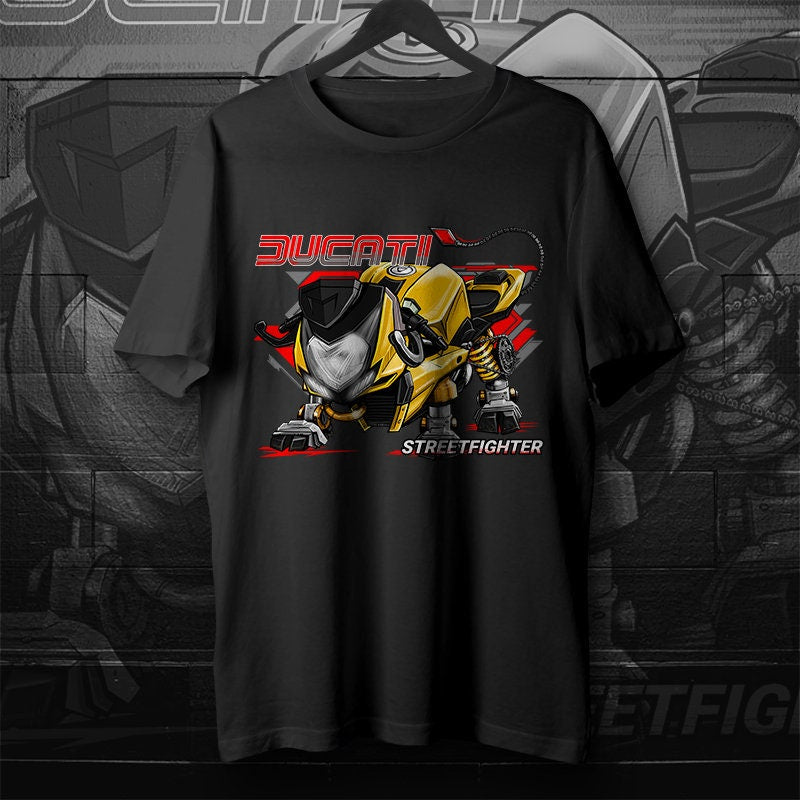 Ducati Streetfighter T-Shirt - Motorcycle Tee Shirt for Riders