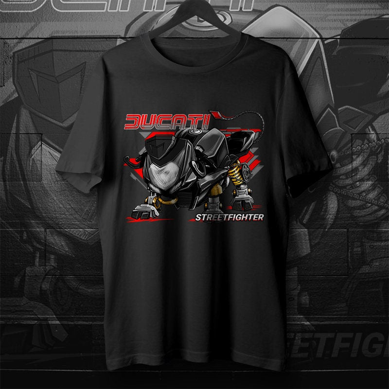 Ducati Streetfighter T-Shirt - Motorcycle Tee Shirt for Riders