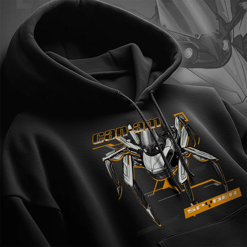 Can-Am Spyder RS 2014-16 Hoodie - Motorcycle Sweatshirt for Riders