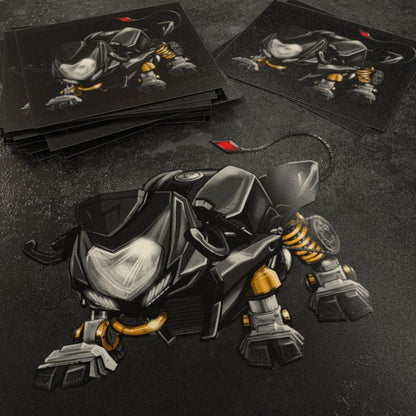 Ducati Streetfighter Stickers - Set of 3 Motorcycle Decals for Riders