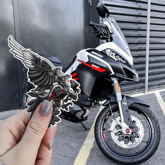 Ducati Multistrada 950 Stickers - Set of 3 Motorcycle Decals for ADV Riders