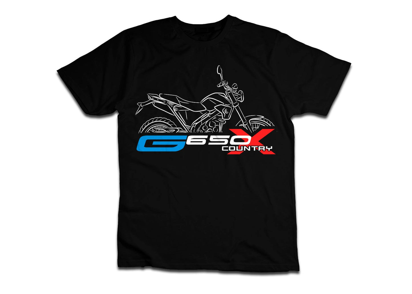 BMW G650 XCountry - Motorcycle Tee Shirt for Motorrad Rider