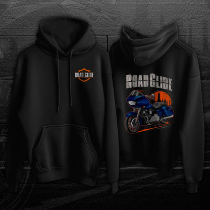 Harley Road Glide FLTRX Hoodie - Motorcycle Sweatshirt for Bikers